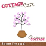 Ніж для вирубки CottageCutz - Blossom Tree in a Pot, 10x10 см