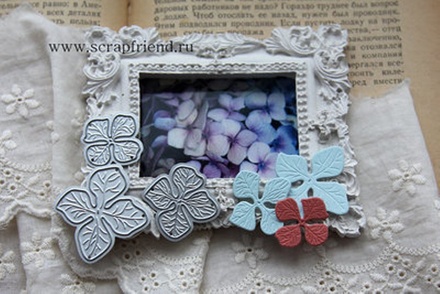 Набор ножей для вырубки от  Scrapfriend - Гортензия