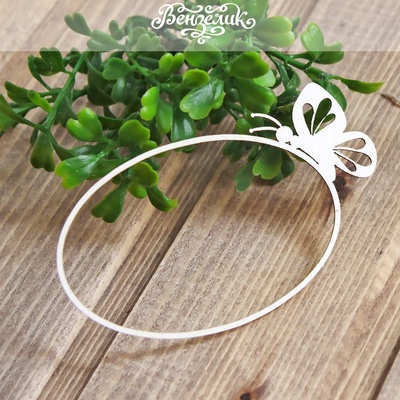 Чипборд від Вензелик - Рамка 172, розмір: 88x55 мм