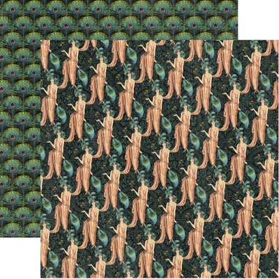 Аркуш скрап-паперу Graphic 45 Stunning, 30x30 см, двосторонній