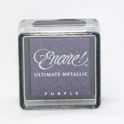 Чернила Tsukineko Encore Ultimate Metallic Small Ink Pad - Purple