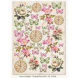 Лист с картинками LemonCraft - House of Roses - Vintage Time 008