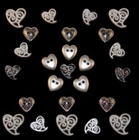 Набор декоративных пуговиц Dress It Up - Perfect Union