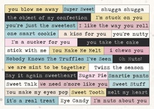 Стікери від Melissa Frances - Sweet life word strips