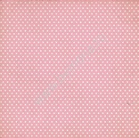 Лист односторонней бумаги от Mona Design - "Розовый горох", 30,5х30,5см