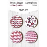 Набір скрап-фішок від ТМ Фабрика Декору з 4 шт. FDSC056