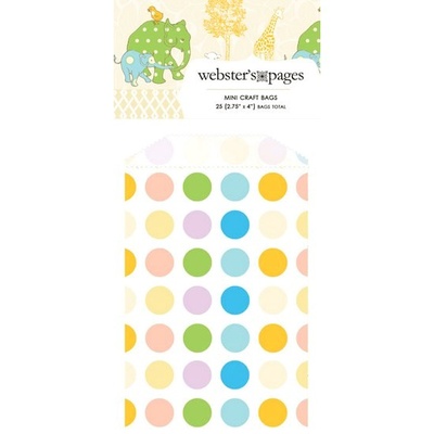 Конвертик Webster's Pages - Bulk Mini Bag Polka: Multi, розмір 10x7 см, 1 шт.