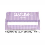 Полимерная глина от Claycraft by Deco© - White, цвет белый, 137 гр.