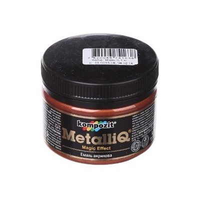Емаль акрилова METALLIQ Kompozit мідь, 100