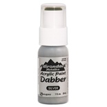 Акриловая краска Ranger - Adirondack Acrylic Paint Dabbers - Metallic Silver