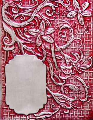 Папка для тиснения от Spellbinders - Floral Labels Four