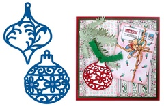 Набір ножів для вирубки Marianne Design Creatables - Two Baubles