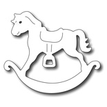 Ніж для вирубки Frantic Stamper - Precision Dies- Rocking Horse - Локача-кача