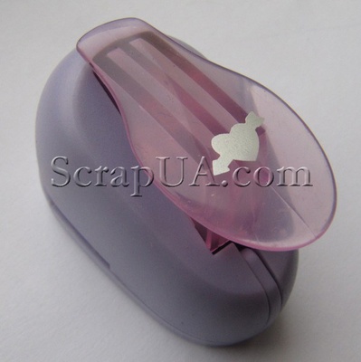 Фигурный дырокол Чарівна Мить - Сердце со стрелой, размер 1 см