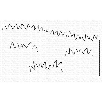 Ніж для вирубки My Favorite Things - Tucked - in Turf - Vertical Die-namics