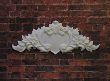 Пластиковый декор от Е.В.А - Вензель, 8,2х3,2 см