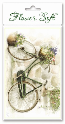 Заготовка- Topper для Flower Soft - Country - Bicycle, 1 шт.