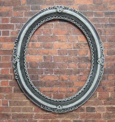 Гіпсова велика рамка з патинуванням від E.В.A., 9,6 см, 1 шт.