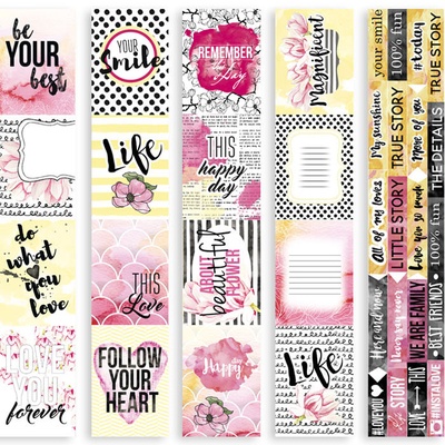 Набор полос с картинками для декорирования Magnolia Sky, ТМ Фабрика Декора