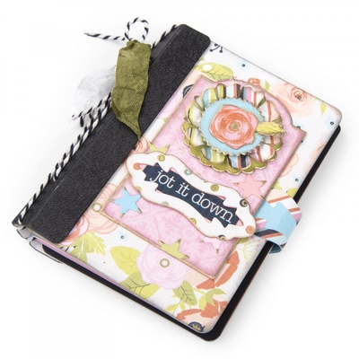 Лезвия Sizzix - Framelits Die - Bookplate, Hinges and Label, 8 шт.