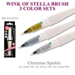 Набір Маркерів відZig, Wink of Stella, Christmas, 3 шт.