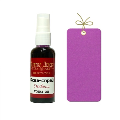 Фарба-спрей "Аква-спрей" Фабрика Декору - Ожина, 50 мл