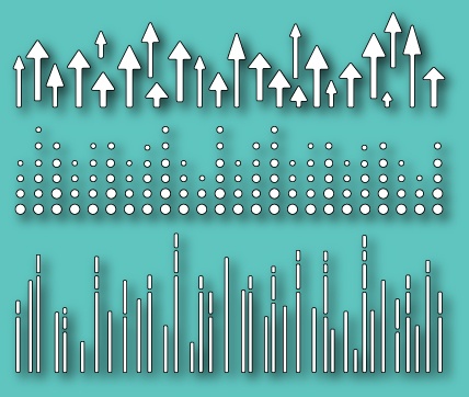 Ножі для вирубки від Memory Box - Фонові Бордюри - Modern Border Trim, 3 шт.