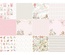 Набір скрап-паперу Boho Baby Girl 30x30см, ТМ Фабрика Декору