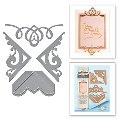 Ножи от Spellbinders – Graceful Corners One