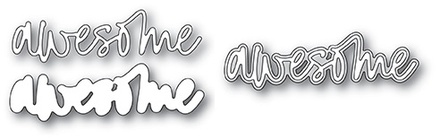 Ножі для вирубки від Memory Box - Awesome Jotted Script