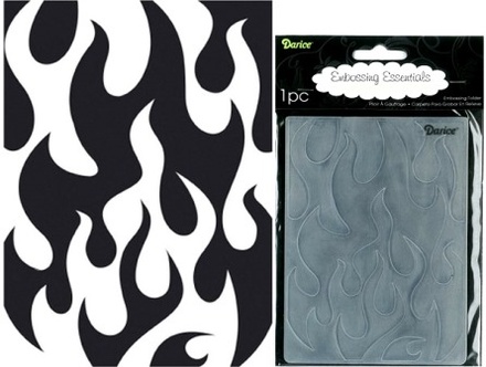 Папка для тиснення і ембосінгу від Darice - Flames