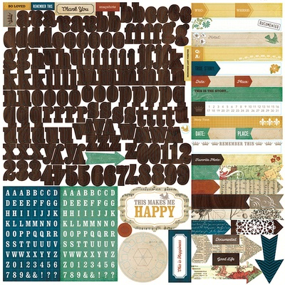 Наклейки от Echo Park - Reflections Alpha