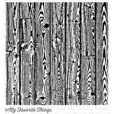 Гумовий штамп My Favorite Things - BG Wood Plank Background