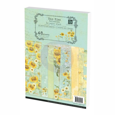 ЦЕНА СНИЖЕНА! Набор бумаги Prima - Sun Kiss Collection Paper Pad, А4, 48 листов