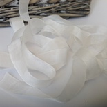 Лента  Seam Binding - Winter White, цвет белый, ширина 1,3 см, длина 90 см