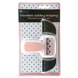 ДЫРОКОЛ БОРДЮРНЫЙ 4,5СМ КРУЖЕВНЫЕ СЕРДЦА, TM dpCraft (Dalprint)