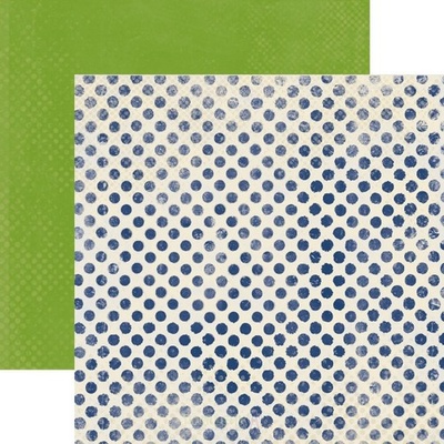 Лист скрапбумаги Authentique Pleasant, 30х30 см, двусторонняя