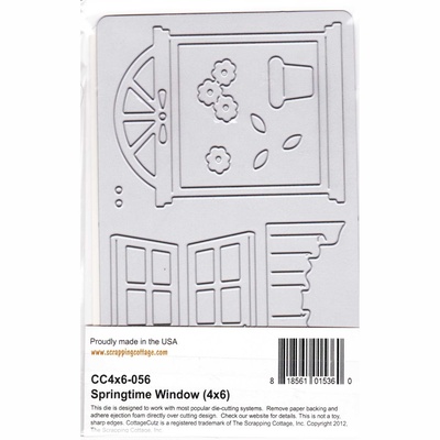 Ніж для вирубки CottageCutz - Springtime Window, 10x15см