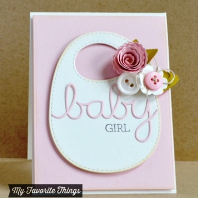 Ніж для вирубки My Favorite Things - Die-namics Baby's Bib-Дитячий нагрудник