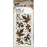 Маска Tim Holtz  - Stampers Annon Layered Stencil 4.125"X8.5" - Autumn - Осень