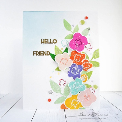 Набір штампів від Concord & 9th - Flourish stamp set