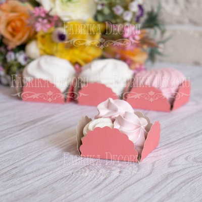 Набір паперових заготовок 010, ТМ Fabrika Dekoru, 6 штук, вибір кольору