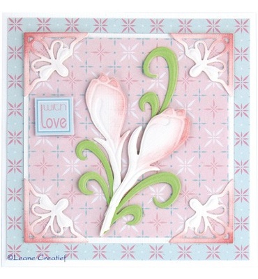 Ножі для вирубки від LeaCreaDesign - Flowers, 6 ел.