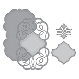 Ніж для вирубки від Spellbinders - Amazing Paper Grace - Becca Feeken - Swirling Grace