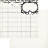 Двусторонний лист скрапбумаги Authentique - Classique Elegant - Elegant Two, 30х30 см