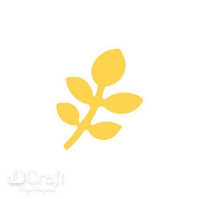 ДЫРОКОЛ ФИГУРНЫЙ 2,5СМ ВЕТОЧКА, TM dpCraft (Dalprint)