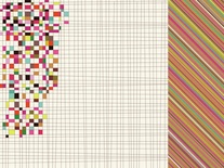 Аркуш двостороннього скрап-паперу Kaisercraft - Hopscotch Collection - Marvellous, 30,5x30,5см