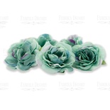 Квіти троянди М'ятні з фіолетовим 1шт., ТМ Фабрика Декору