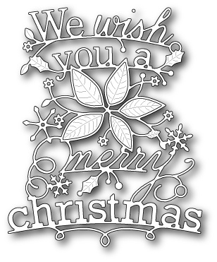 Ніж для вирубки від Memory Box - We Wish You