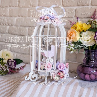 Декоративна клітка Завитки - M 051, ТМ Фабрика Декору